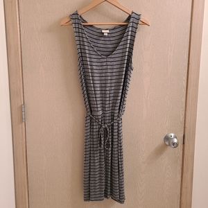 Merona Target Grey and Black Dress.
